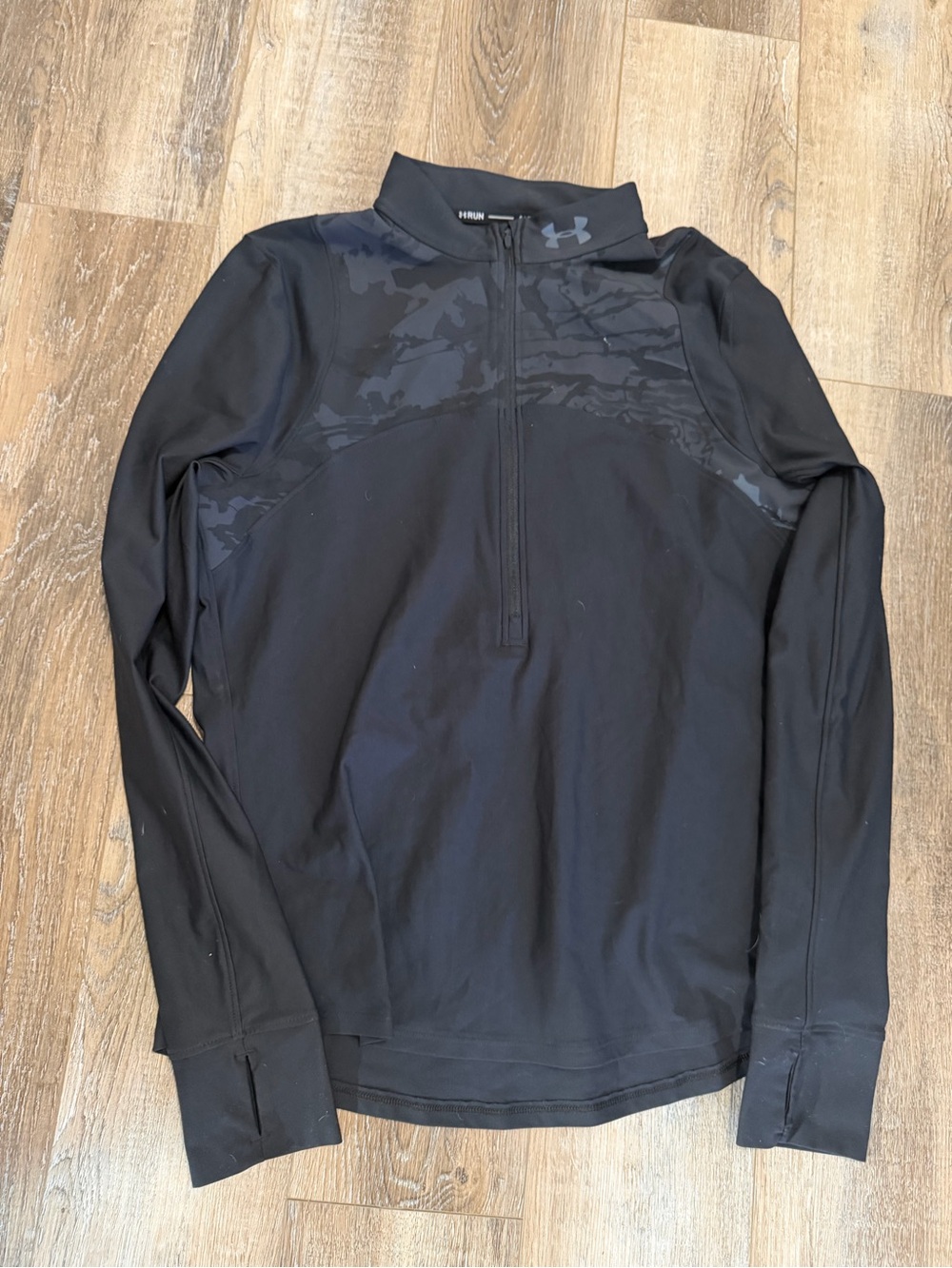 Under Armour Black Men's Quarter-Zip Training Pullover